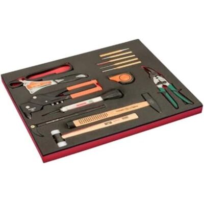 Bahco - FF1A169 - Inserto in schiuma - 13 pezzi - Set utensili Bahco - FF1A169 - Inserto in schiuma - 13 pezzi - Set utensili