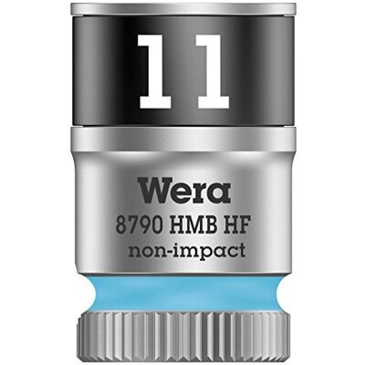 Wera Heller 8790 HMB Bussola ciclonica con attacco da 3/8" con funzione di supporto, 11 x 29 mm, 11 Wera Heller 8790 HMB Bussola ciclonica con attacco da 3/8" con funzione di supporto, 11 x 29 mm, 11