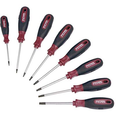 KRAFTWERK -8 pzs.-Set cacciavite ergokraft TX KRAFTWERK -8 pzs.-Set cacciavite ergokraft TX