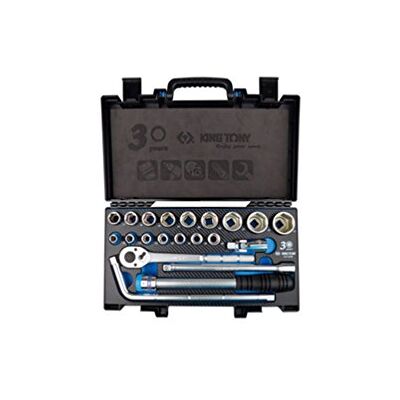 Set di 21 pezzi di bussole 1/2" D. 11-32mm e accessori - MRE Set di 21 pezzi di bussole 1/2" D. 11-32mm e accessori - MRE