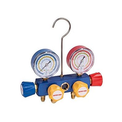 Rothenberger MANOMETRO 4 VIAS SEGO MNFL 4 1/4" SAE Rothenberger MANOMETRO 4 VIAS SEGO MNFL 4 1/4" SAE