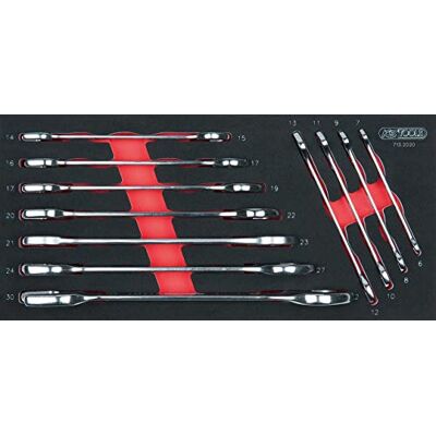 KS TOOLS 713.2020 - Modulo chiavi - Set da 11 pezzi per carrelli KS TOOLS 713.2020 - Modulo chiavi - Set da 11 pezzi per carrelli