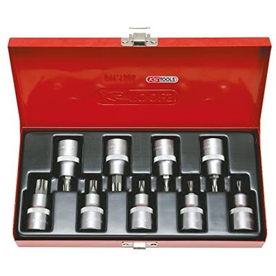 Set di 9 bussole TORX 1/2" KS TOOLS - Screwdriver Set Set di 9 bussole TORX 1/2" KS TOOLS - Screwdriver Set
