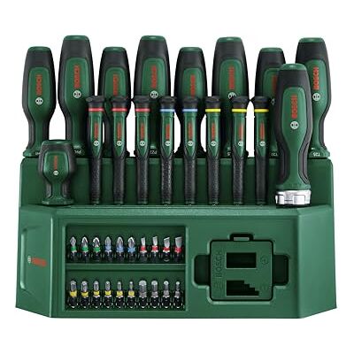 Bosch Set di cacciaviti 39 pezzi misti (accessori utensili manuali) Bosch Set di cacciaviti 39 pezzi misti (accessori utensili manuali)