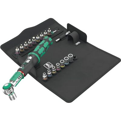 Wera 05136073001 , 1/4", quadrangolare, 2-12 Nm, 19 pezzi Wera 05136073001 , 1/4", quadrangolare, 2-12 Nm, 19 pezzi