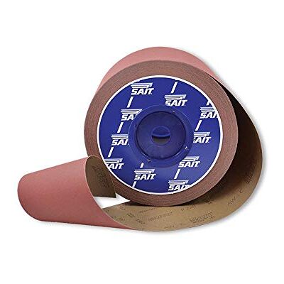 SAIT RI-ac AW-C 59878 Rotolo di carta vetrata industriale, 115 mm x 100 m, grana 240 SAIT RI-ac AW-C 59878 Rotolo di carta vetrata industriale, 115 mm x 100 m, grana 240