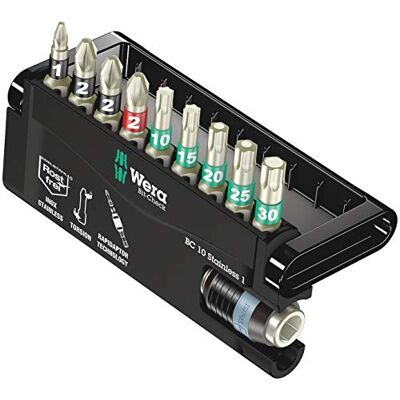 Wera , Bit-Check 10 Stainless 1, 10 pezzi Wera , Bit-Check 10 Stainless 1, 10 pezzi