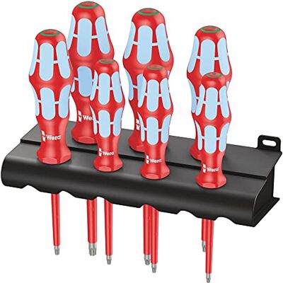 Wera , 3167 i/7 TORX® Schraubendrehersatz, Edelstahl + Rack Wera , 3167 i/7 TORX® Schraubendrehersatz, Edelstahl + Rack