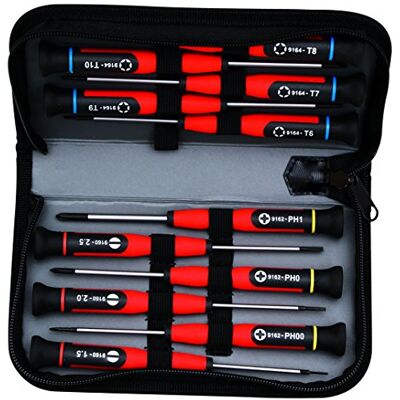 Peddinghaus MOB Outillage Astuccio di 12 cacciaviti di precisione Peddinghaus MOB Outillage Astuccio di 12 cacciaviti di precisione