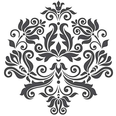 bianco Shabby biancoShabby® Stencil Professionale RIUTILIZZABILE Made in Italy (Classico 01 Medio) bianco Shabby biancoShabby® Stencil Professionale RIUTILIZZABILE Made in Italy (Classico 01 Medio)