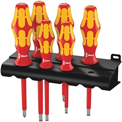 Wera , 161 i/6 Supporto Assortimento di giravite Kraftform Plus serie 100 + supporto, 6 pezzi Wera , 161 i/6 Supporto Assortimento di giravite Kraftform Plus serie 100 + supporto, 6 pezzi