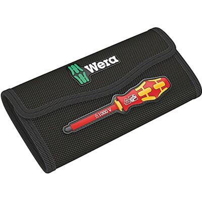 Wera Astuccio pieghevole per kit Kraftform Kompakt VDE fino a 18 pezzi, senza contenuto, 180 x 110 mm, Nero Wera Astuccio pieghevole per kit Kraftform Kompakt VDE fino a 18 pezzi, senza contenuto, 180 x 110 mm, Nero