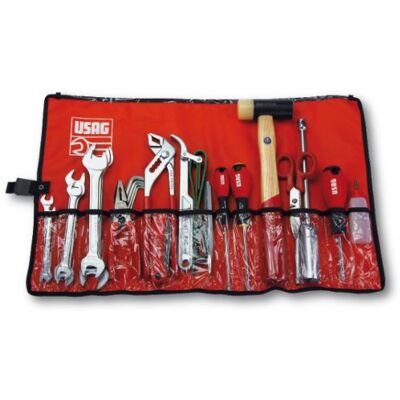 USAG Borsa pieghevole portautensili con assortimento per elettrotecnica (17 pz) 06300018 USAG Borsa pieghevole portautensili con assortimento per elettrotecnica (17 pz) 06300018