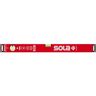 Sola , SM60RED, SM RED il livello dell'acqua in alluminio, 60 cm, con 2 bolle