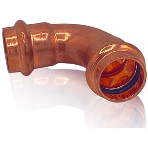 Amazinnov -Rame a crimpare Raccordo tubo in rame, connettore idraulico (, Gomito-90°, 10, Riscaldamento) Amazinnov -Rame a crimpare Raccordo tubo in rame, connettore idraulico (, Gomito-90°, 10, Riscaldamento)