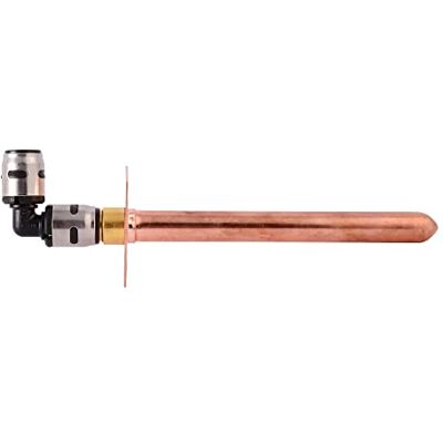 SharkBite EvoPEX Gomito a 90 gradi da 1/2" con stub out in rame da 20,3 cm, tubo PEX, tubo PE-RT SharkBite EvoPEX Gomito a 90 gradi da 1/2" con stub out in rame da 20,3 cm, tubo PEX, tubo PE-RT