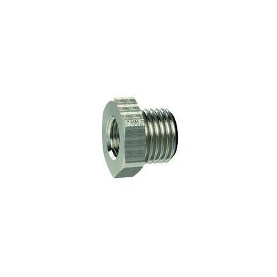 RIEGLER Raccordo riduttore, versione corta, G 3 a., G 1 i., SW 95, ottone nichelato, pressione di lavoro max. 25 bar Max. 150 °C RIEGLER Raccordo riduttore, versione corta, G 3 a., G 1 i., SW 95, ottone nichelato, pressione di lavoro max. 25 bar Max. 150 °C