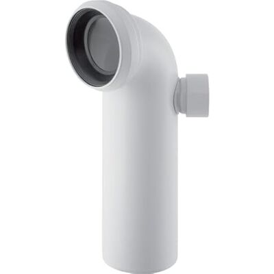 Curva di connessione WC Geberit 90° PP lato destro - Uscita 105mm Curva di connessione WC Geberit 90° PP lato destro - Uscita 105mm