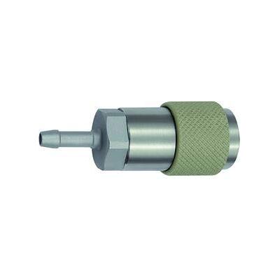 RIEGLER 141878-426.22-DREH-GR Unv. Connettore di sicurezza girevole NW 6, ISO 6150 C, beccuccio LW 8, grigio, 1 pezzo RIEGLER 141878-426.22-DREH-GR Unv. Connettore di sicurezza girevole NW 6, ISO 6150 C, beccuccio LW 8, grigio, 1 pezzo