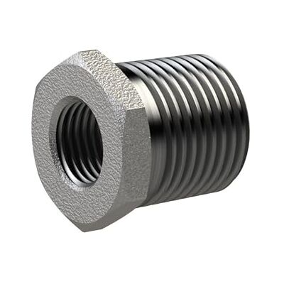 RIEGLER Riduttore 241, AG/IG, R 3 a., Rp 1 1/2 i., velocità di funzionamento. -20 °C fino a 300 °C, nero pressofuso, zincato a fuoco, DIN EN 10242. RIEGLER Riduttore 241, AG/IG, R 3 a., Rp 1 1/2 i., velocità di funzionamento. -20 °C fino a 300 °C, nero pressofuso, zincato a fuoco, DIN EN 10242.
