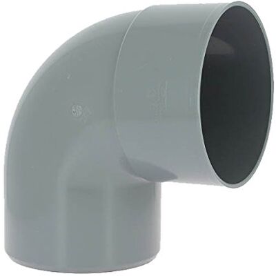 Adequa Evacuazione sistemi – Gomito 87,5 PVC ca-8 maschio-femmina diametro 200 Adequa Evacuazione sistemi – Gomito 87,5 PVC ca-8 maschio-femmina diametro 200