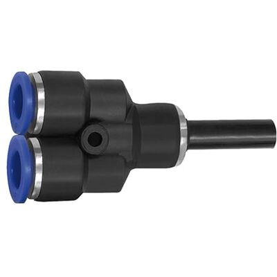 RIEGLER Raccordo a Y, nipplo 16 mm » serie blu « rosso, per tubo esterno Ø 12 mm, pressione di lavoro max. 15 bar, plastica RIEGLER Raccordo a Y, nipplo 16 mm » serie blu « rosso, per tubo esterno Ø 12 mm, pressione di lavoro max. 15 bar, plastica