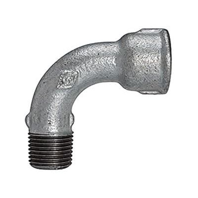 RIEGLER Arco 1, lungo, 90°, IG/AG, Rp/R 1/4, temperatura di funzionamento da -20 °C a 300 °C, nero ghisa temperata, zincato a fuoco, DIN EN 10242 RIEGLER Arco 1, lungo, 90°, IG/AG, Rp/R 1/4, temperatura di funzionamento da -20 °C a 300 °C, nero ghisa temperata, zincato a fuoco, DIN EN 10242