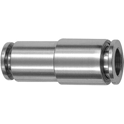 RIEGLER Raccordo dritto, riduttore, per tubo esterno Ø 14/12 mm, pressione di lavoro max. 20 bar, acciaio inox 1.4404 RIEGLER Raccordo dritto, riduttore, per tubo esterno Ø 14/12 mm, pressione di lavoro max. 20 bar, acciaio inox 1.4404