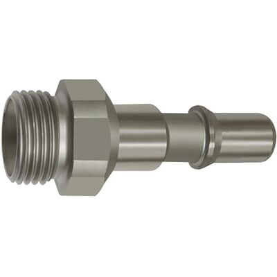 RIEGLER 141969-408.60-ES Nipplo per giunti NW 8, ISO 6150 C, acciaio inossidabile, G 1/8 AG, 1 pezzo RIEGLER 141969-408.60-ES Nipplo per giunti NW 8, ISO 6150 C, acciaio inossidabile, G 1/8 AG, 1 pezzo