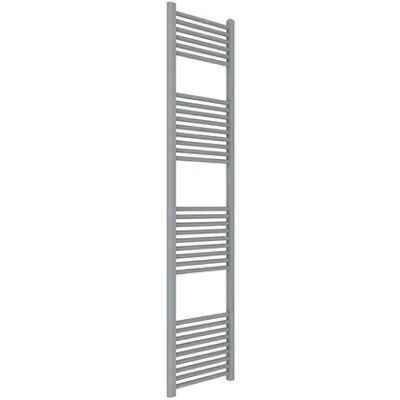 Ercos Scaldasalviette Termoarredo Bagno Dimensioni 450x1800 MM Radiatore Bagno Colore Grigio Titanio , Attacchi da 1/2" Fornito Con Kit Montaggio Ercos Scaldasalviette Termoarredo Bagno Dimensioni 450x1800 MM Radiatore Bagno Colore Grigio Titanio , Attacchi da 1/2" Fornito Con Kit Montaggio