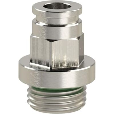 RIEGLER Raccordo a incastro dritto »Metallica«, G 1/2 a., per tubo esterno Ø 14 mm, pressione di lavoro max. 16 bar, ottone nichelato RIEGLER Raccordo a incastro dritto »Metallica«, G 1/2 a., per tubo esterno Ø 14 mm, pressione di lavoro max. 16 bar, ottone nichelato