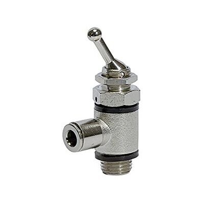 RIEGLER 107033-3615.018-8 Valvola a leva, 3/2 vie, lato tubo, connettore G1/8, attacco 8, 1 pezzo RIEGLER 107033-3615.018-8 Valvola a leva, 3/2 vie, lato tubo, connettore G1/8, attacco 8, 1 pezzo