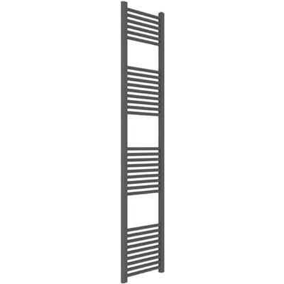 Ercos Scaldasalviette Termoarredo Bagno Dimensioni 400x1800 MM Radiatore Colore Grigio Ferro Opaco , Attacchi da 1/2" Fornito Con Kit Montaggio Ercos Scaldasalviette Termoarredo Bagno Dimensioni 400x1800 MM Radiatore Colore Grigio Ferro Opaco , Attacchi da 1/2" Fornito Con Kit Montaggio