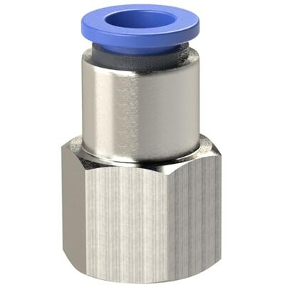 RIEGLER Raccordo a Vite Dritto, Serie Blu, G 3/8 I, per Tubo Esterno Ø 16 mm, Pressione di Lavoro Max. 15 Bar, Plastica/Ottone Vert RIEGLER Raccordo a Vite Dritto, Serie Blu, G 3/8 I, per Tubo Esterno Ø 16 mm, Pressione di Lavoro Max. 15 Bar, Plastica/Ottone Vert