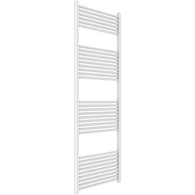 Ercos Scaldasalviette Termoarredo Bagno Dimensioni 650x1800 mm Radiatore Colore Bianco Opaco, Attacchi da 1/2" Fornito Con Kit Montaggio Ercos Scaldasalviette Termoarredo Bagno Dimensioni 650x1800 mm Radiatore Colore Bianco Opaco, Attacchi da 1/2" Fornito Con Kit Montaggio