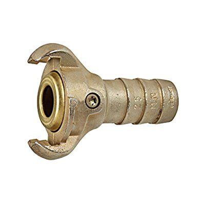 RIEGLER 107847-KT 25 M Accoppiamento ad artiglio con attacco per tubo, LW 25, con guarnizione in ottone, 1 pezzo RIEGLER 107847-KT 25 M Accoppiamento ad artiglio con attacco per tubo, LW 25, con guarnizione in ottone, 1 pezzo
