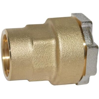 BOUTTE Boutt 2148811 Raccordo in ottone femmina, serie in ferro, per tubo in polietilene 27, 20 x 27 BOUTTE Boutt 2148811 Raccordo in ottone femmina, serie in ferro, per tubo in polietilene 27, 20 x 27