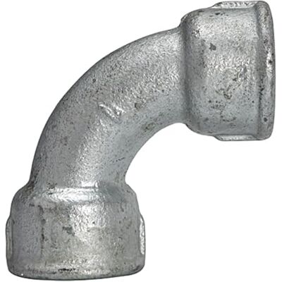 RIEGLER Arco 2a, corto, 90°, IG/IG, Rp 3/4, temperatura di funzionamento da -20 °C a 300 °C, nero temperato, zincato a fuoco, DIN EN 10242 RIEGLER Arco 2a, corto, 90°, IG/IG, Rp 3/4, temperatura di funzionamento da -20 °C a 300 °C, nero temperato, zincato a fuoco, DIN EN 10242
