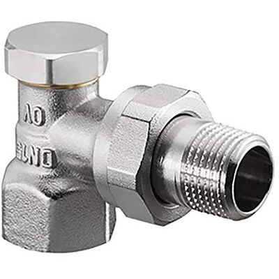 Oventrop Gomito di regolazione nickele per combi 2 dn15 a vite -15 diametro 1/2 Oventrop Gomito di regolazione nickele per combi 2 dn15 a vite -15 diametro 1/2