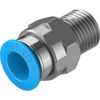 FESTO QS-1/4-10-50 130679, raccordo a innesto, struttura costruttiva: principio push-pull, posizione di montaggio: a piacere FESTO QS-1/4-10-50 130679, raccordo a innesto, struttura costruttiva: principio push-pull, posizione di montaggio: a piacere
