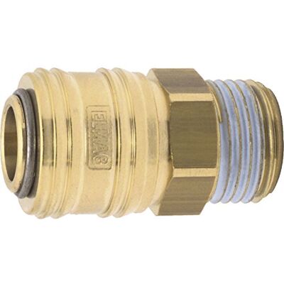 Accessori Elmag per utensili ad aria - Raccordo aria in ottone 1/2" Accessori Elmag per utensili ad aria - Raccordo aria in ottone 1/2"