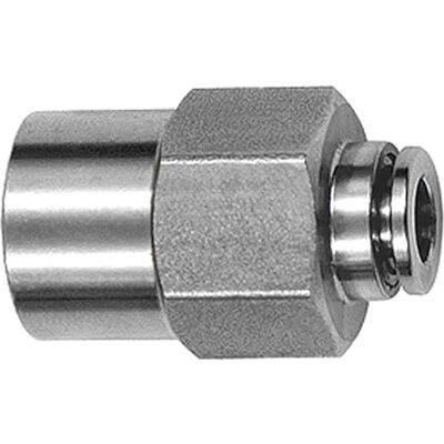 RIEGLER 135101-846.038-12 ES Raccordo a innesto dritto, G 3/8 i, diametro tubo 12, ES 1.4404, 1 pezzo RIEGLER 135101-846.038-12 ES Raccordo a innesto dritto, G 3/8 i, diametro tubo 12, ES 1.4404, 1 pezzo