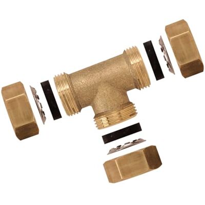 BOUTTE Boutt 3139627 Raccordo istantaneo, in ottone, diametro tubo: 16 BOUTTE Boutt 3139627 Raccordo istantaneo, in ottone, diametro tubo: 16