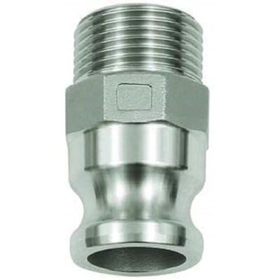 RIEGLER 108060-1116.114 Kamlok connettore rapido con AG, tipo F, alluminio, R 1 1/4, 1 pezzo RIEGLER 108060-1116.114 Kamlok connettore rapido con AG, tipo F, alluminio, R 1 1/4, 1 pezzo