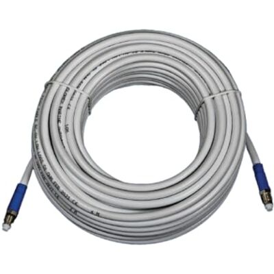 Glomex – Cavo Coassiale RG-8X Bassa Perdita 18m (50 Ohm), Modello RA350/18FME – Connettori FME Pre-Installati, Fast Fitting, Per Antenne Glomeasy VHF/AIS/DAB, Barche a vela, motore, gommoni, yacht Glomex – Cavo Coassiale RG-8X Bassa Perdita 18m (50 Ohm), Modello RA350/18FME – Connettori FME Pre-Installati, Fast Fitting, Per Antenne Glomeasy VHF/AIS/DAB, Barche a vela, motore, gommoni, yacht