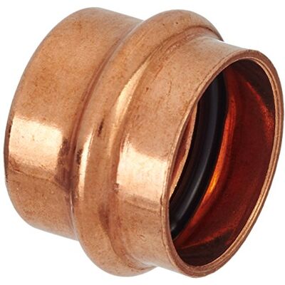 Cornat Tappo a pressione in rame per chiudere i connettori non necessari con 1 manicotto A 28 mm Cornat Tappo a pressione in rame per chiudere i connettori non necessari con 1 manicotto A 28 mm