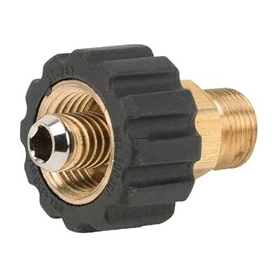 cyclingcolors Connettore Rapido Raccordo Vite per Tubo Idropulitrice Alta Pressione, ottone F/M 1/2"x1/4 cyclingcolors Connettore Rapido Raccordo Vite per Tubo Idropulitrice Alta Pressione, ottone F/M 1/2"x1/4