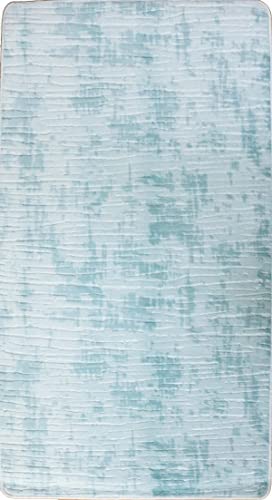 MANI TEXTILE Tappeto, Poliestere, Blu, 80 x 150 cm