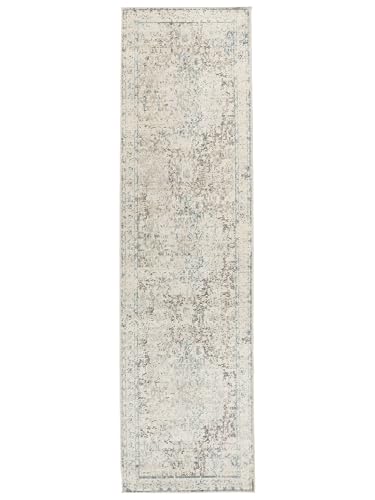 RugVista , Nadia, Tappeto, Pelo Corto, 80 x 300 cm, Passatoia, Moderno, Oeko-Tex Standard 100, Polypropylene, Corridoio, Camera Da Letto, Cucina, Soggiorno, Chiaro, Beige Scuro