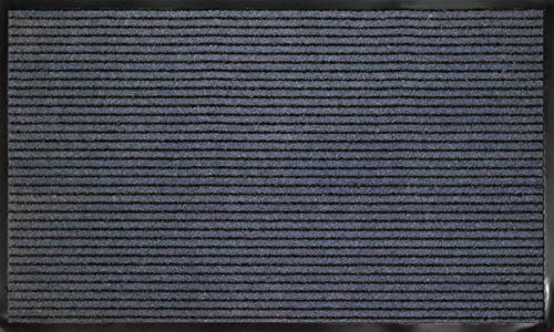 ID MAT ID Opaco 9015005 Gramat Tappeto Zerbino in Fibra, PVC e Polipropilene, Colore: Blu, 150 x 90 x 0,8 cm